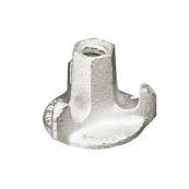 Wing nut | flange  70mm, galvanized